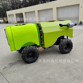 远程遥控四轮喷雾机 苹果树枣树灭虫打药机 柴油电启动喷雾器科鑫