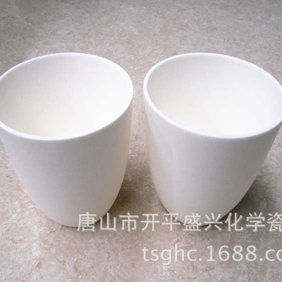 厂家直销 99氧化铝 800ml 弧形刚玉坩埚