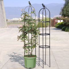拼接式月季爬藤花架鐵線蓮花支架子花柱支撐攀爬架植物爬藤架花架