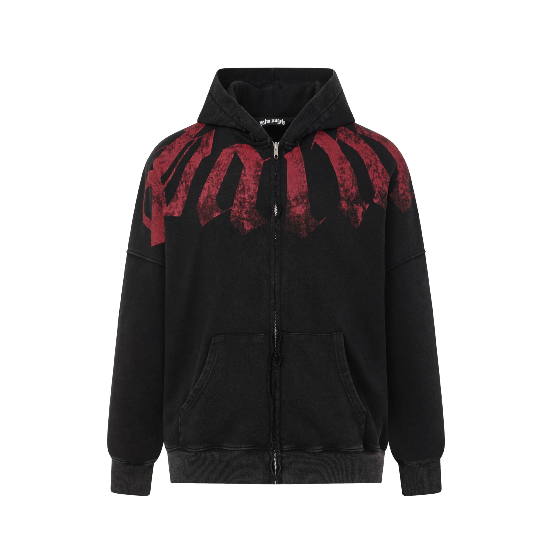 Sudadera con Capucha para Hombre de Corte Holgado, Oso de Dibujos Animados y Bolsillo Canguro