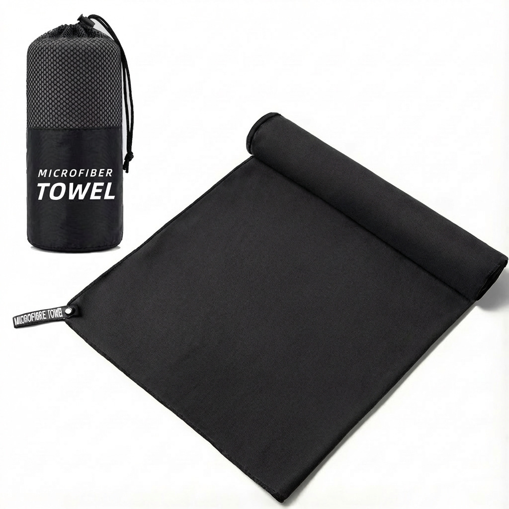 Absorción transfronteriza portátil toalla de secado rápido natación microfibra logo personalizado toalla deportiva succión de sudor gimnasio