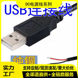 usb线 2芯501开关连接线 usb加湿器电源线 usb充电线 背景灯带线