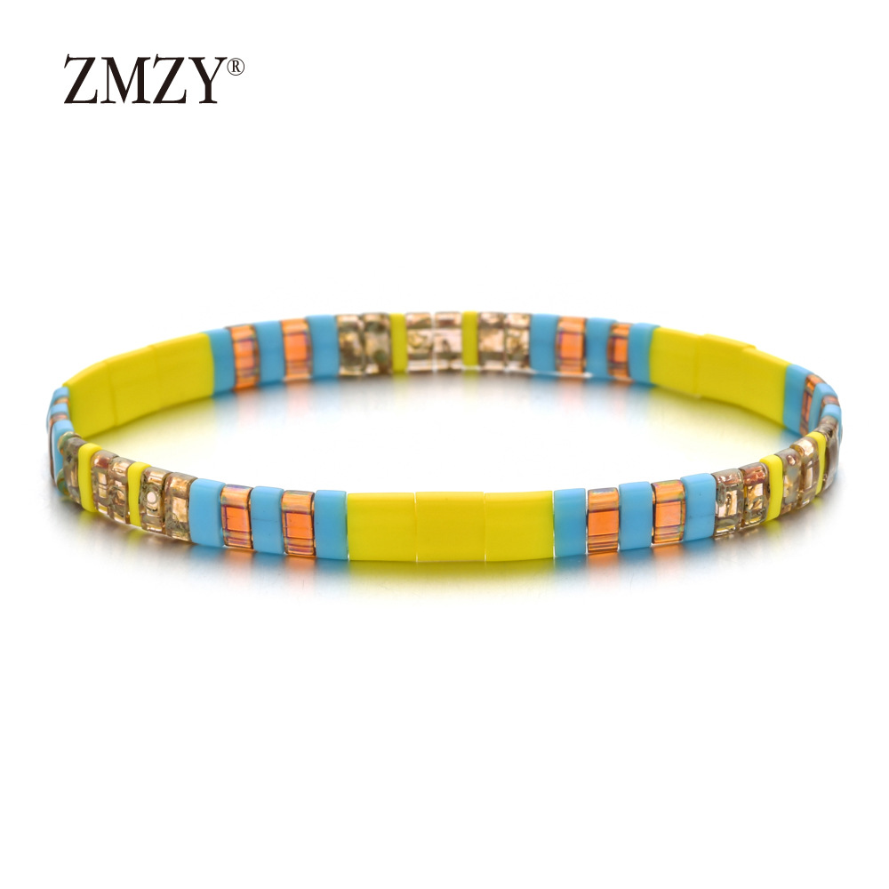 20g Weight Bracelets Classification Beaded Chain Material 1 Piece Quantity Holiday, Daily Occasion Beaded Material Colorful Pattern Women's Gender Bohemian Style Bohemian Colorful Beaded Wholesale Beaded Bracelets 7