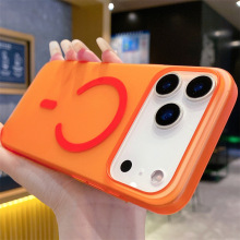 超薄PC硬壳磁吸磨砂冰雾适用17苹果16手机壳15iphone13promax高级