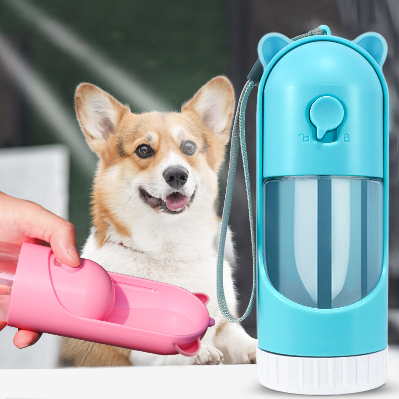Procesamiento de taza de acompañante para mascotas OEM personalizada, taza para beber al aire libre, taza para perros, taza de agua retráctil portátil para salir