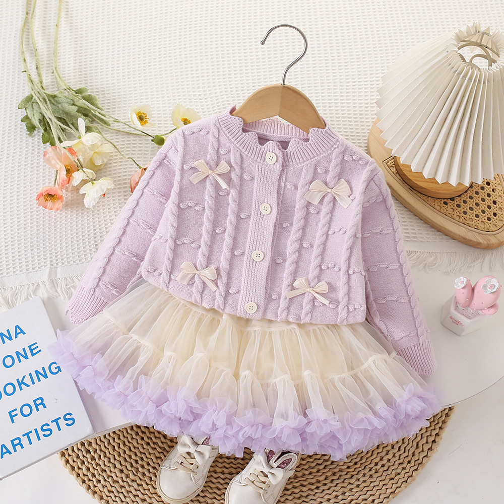 Purple+purple Pupu skirt