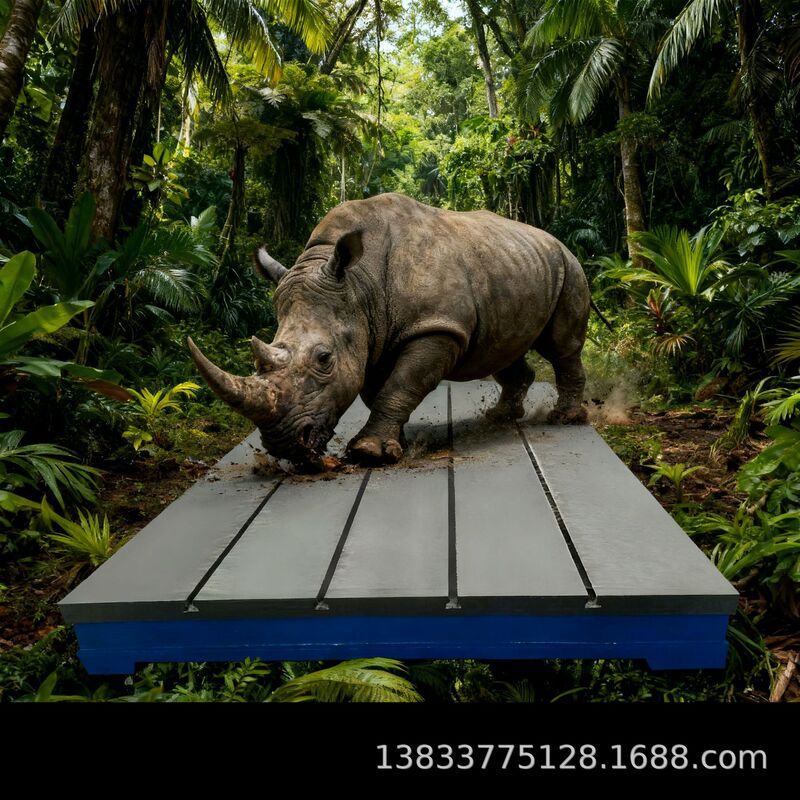 Heavy-Duty Welding Platform T-Slot Cast Iron Platform Fitter Welder Workbench Ht250 Heavy-Duty Cast Iron Flat Plate