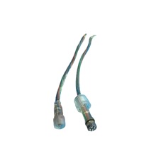 厂家供应RGB彩色变光LED防水公母连接线插头灯饰照明连接器