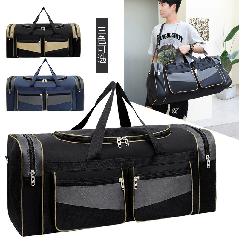 Luggage capacious shoulder bag for leisure, travel bag, folding bag, wholesale