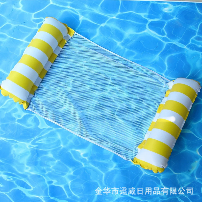 2 tubos hinchables flotantes hamaca acuática silla de sillín tumblr almohadilla flotante multifuncional material PVC antiadherente