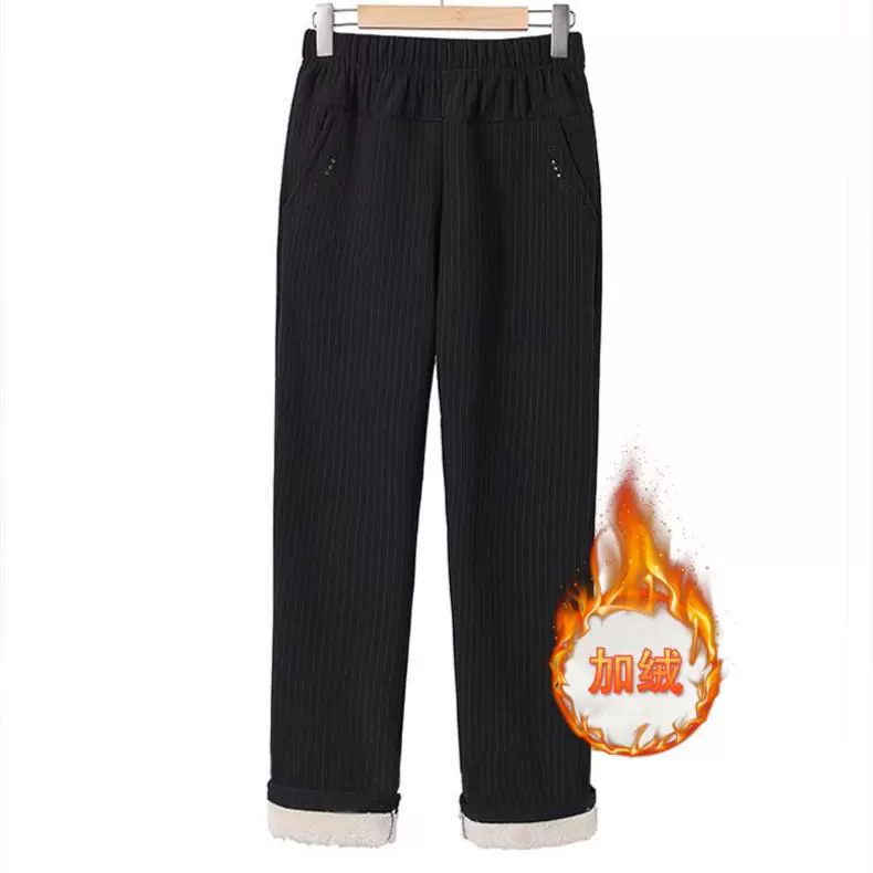 Winter keep warm trousers for mother, for middle age