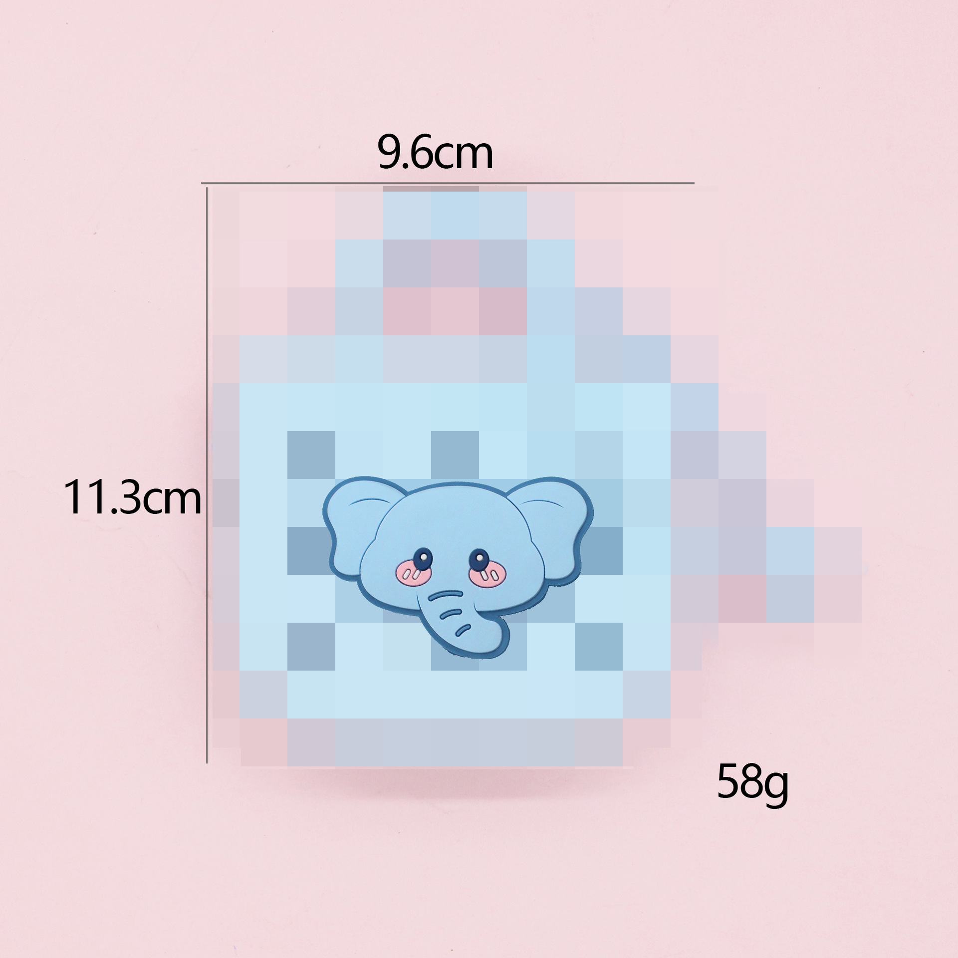 파란색 코끼리 가방