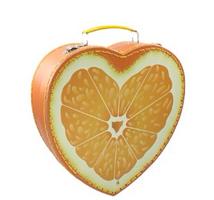 Heart-Shaped Threading Cardboard Suitcase Christmas Thanksgiving Valentine's Day Gift Toy Packaging Box Suitcase