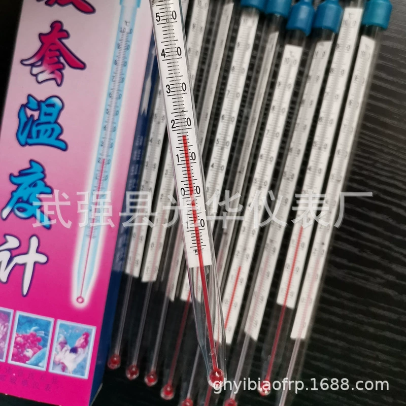 Стеклянный стержень термометр теплица посадка термометр Красная вода спирт термометр-10 + 100 промышленных бытовых