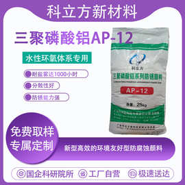水性防锈三聚磷酸铝AP-12 磷酸铝水性环氧工业漆用防锈颜料