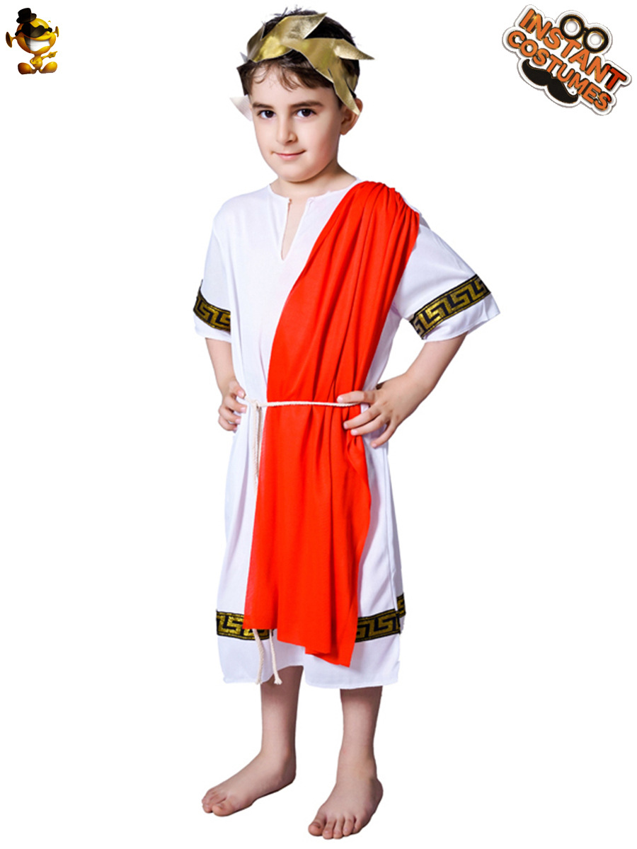 Traje de Guerrero romano para niños disfraces de Halloween carnaval Cosplay vestido de rol