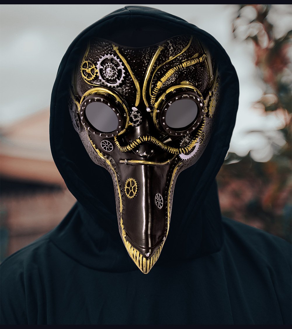 Halloween Gotische Wind Punk Snavel RP Feest Festival Feestmaskers display picture 14