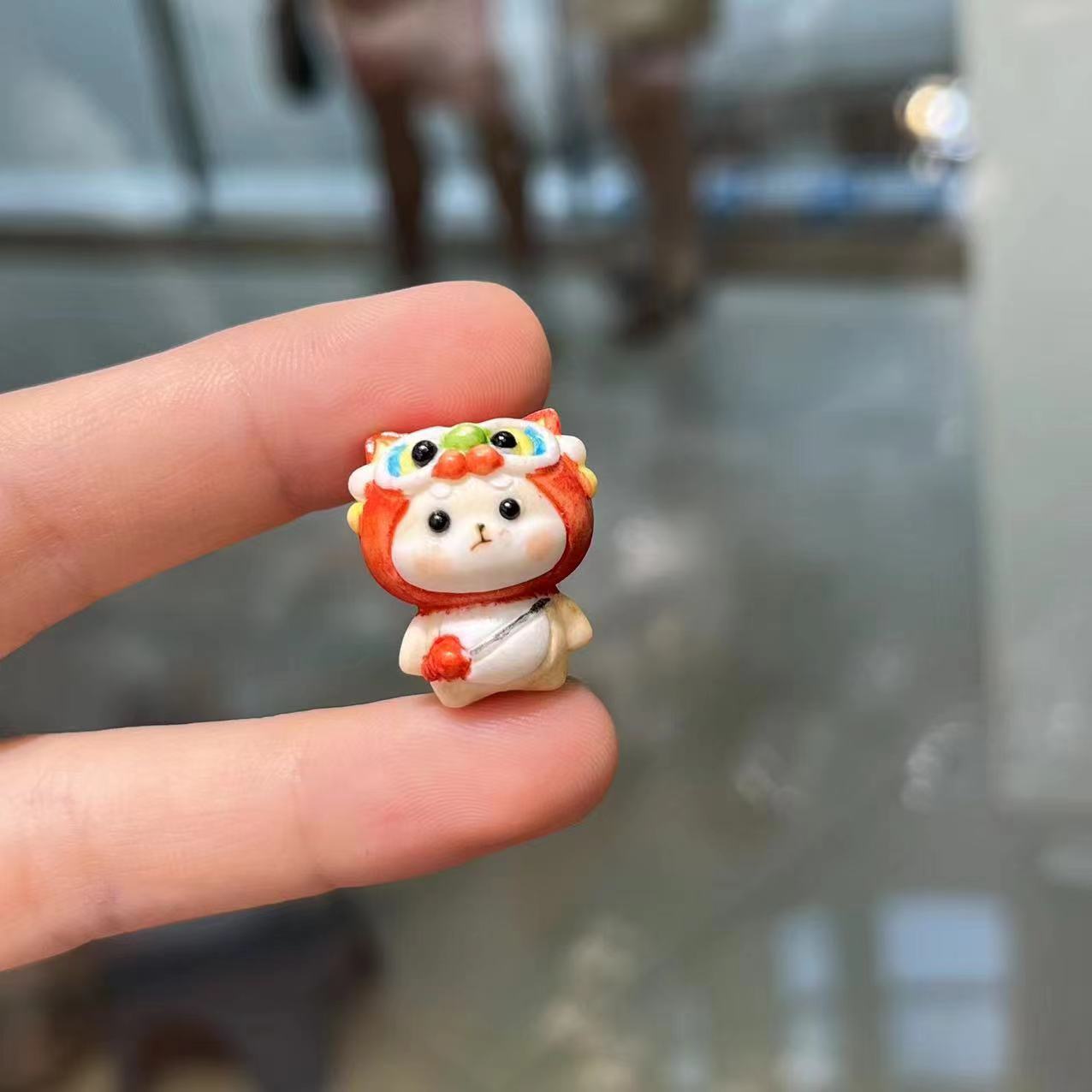 Antler Root Pay 새해 사진 사자 개 DIY Wen 놀이 액세서리 팔찌 액세서리 수제 액세서리 팔찌 목걸이