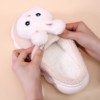 Winter warm universal cute non-slip wear-resistant slippers indoor, soft sole