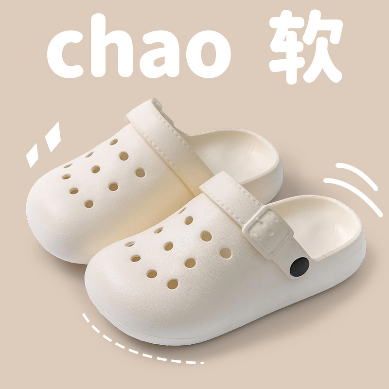 Eva Kidsren's Clogs Birkenstock Shoes Home Outdoor Non-Slip Soft Boys and Girls Family Beach Shoes Sandals and Slippers