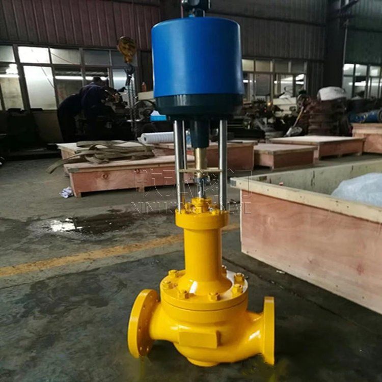 ZDLM电动防爆双座调节阀 电子式隔膜式气体控制切断阀 欣弘阀门