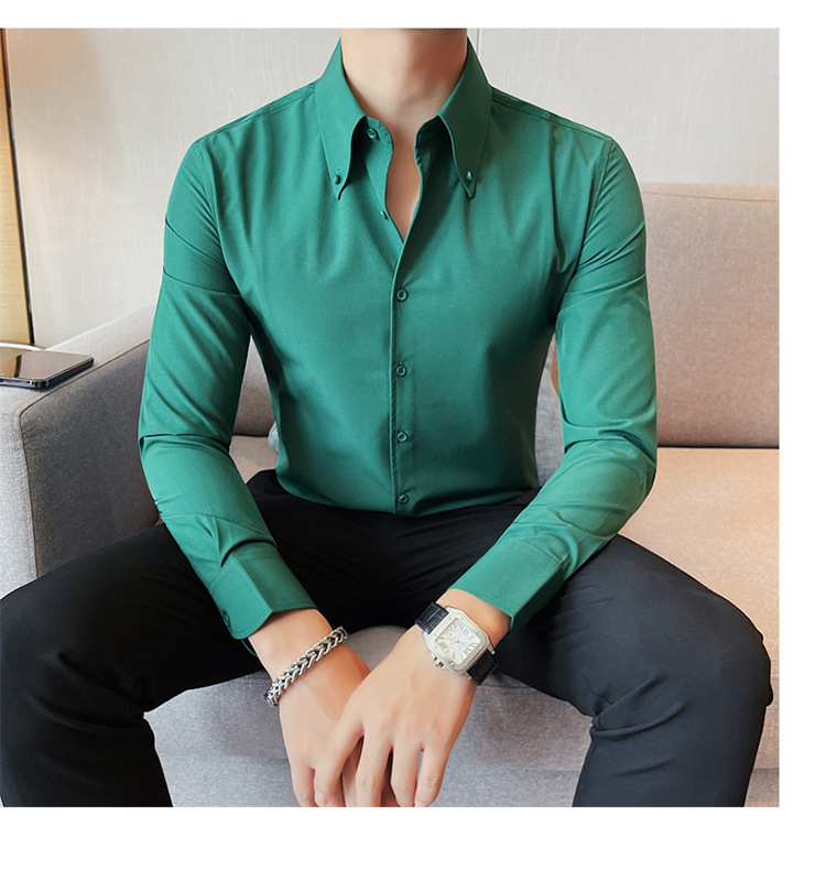 A6420 780K ÁO SƠ MI NAM HANTDU DÁNG ÔM BODY GỢI CẢM SEXY PHONG CÁCH HÀN QUỐC THỜI TRANG NAM G02 SẢN PHẨM MỚI