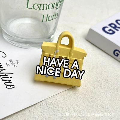 Car Perfume Aromatherapy: replica of trendy bags and - yellow-pony-bag