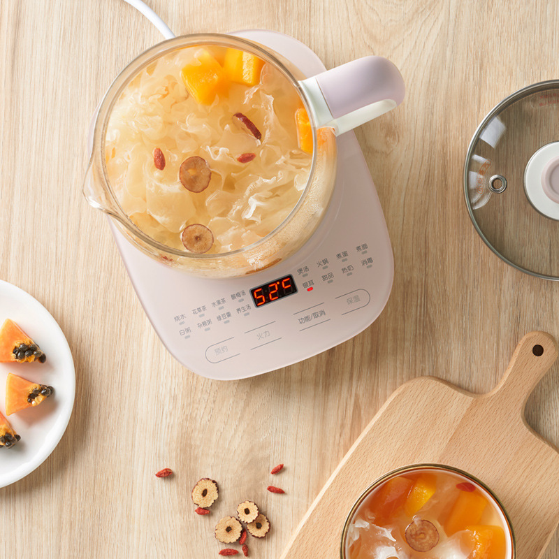 熊 (熊) 養生ポット電気ケトルガラス厚さ1.5l YSH-A15Z8 (フィルター付き)|undefined