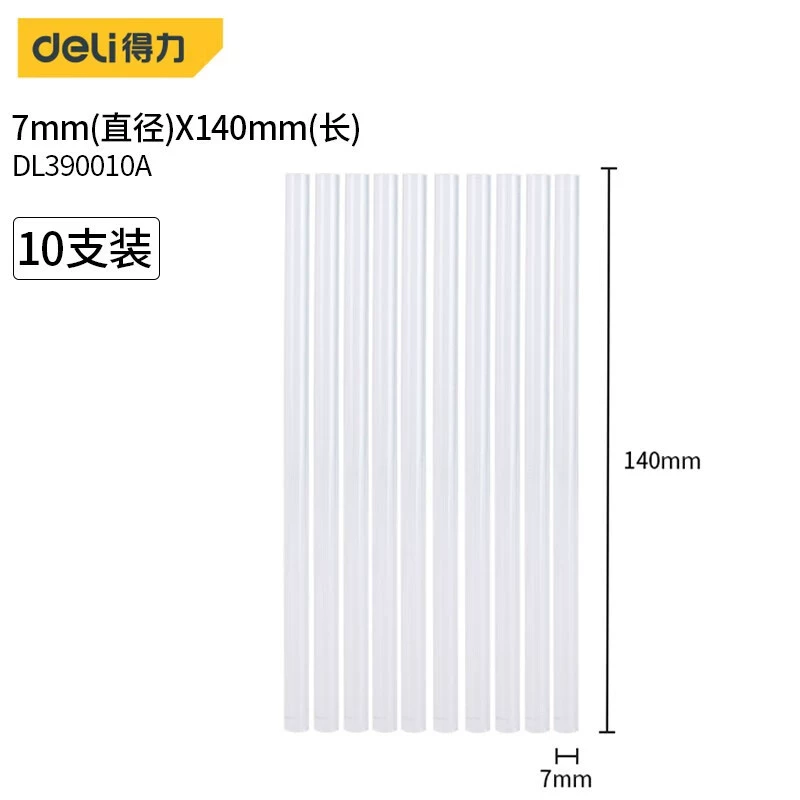 Гастроном DL390010A прозрачный высокой вязкости горячего расплава клея палку клей пистолет клей полосы 7 мм * 160 мм * 10