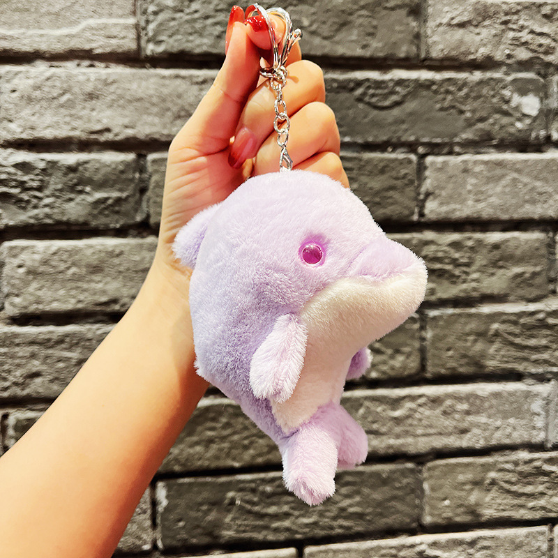 Llavero de muñeco de dinosaurio de peluche, colgante decorativo para mochila o regalo creativo