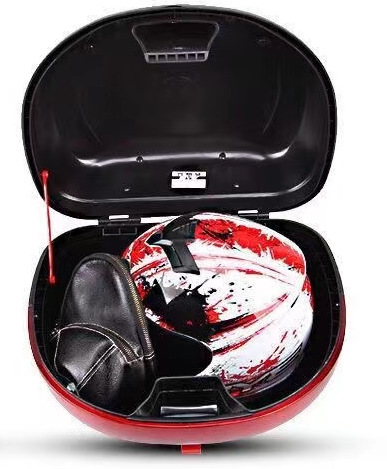 Hengye 32L extra large electric car tail box thickened anti-fall motorcycle storage box electric car trunk wholesale