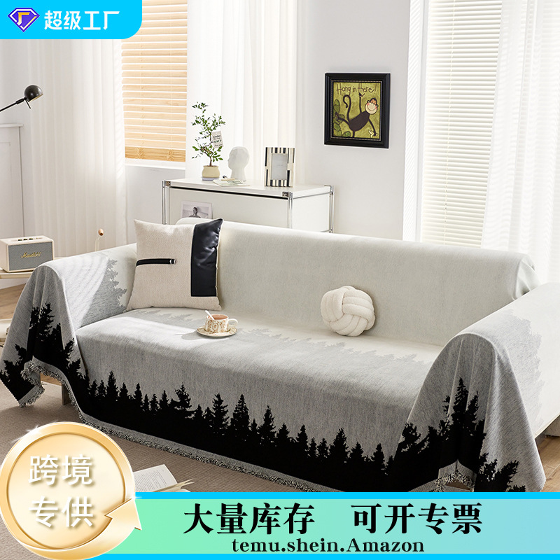 Transfronterizos para toallas de sofá 2025 nueva arena de Chenil lanzó mantas de sofá antideslizantes cubierta de sofá