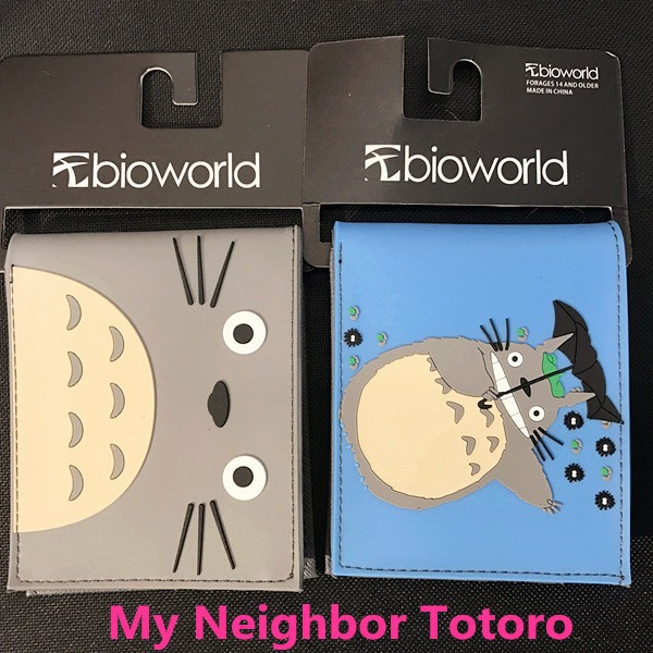 Cute cartoon Totoro short wallet for girls, students, PU leather wallet/coin purse.