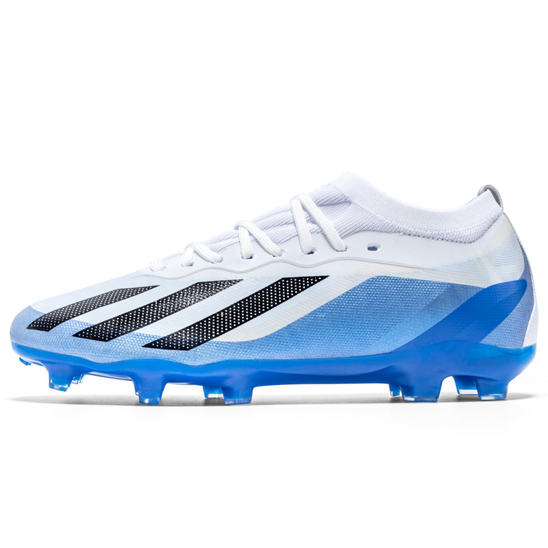 Zapatos de fútbol Zapatos de entrenamiento de TF con clavos largos para hombres Zapatillas de juego para adultos Estudiantes jóvenes Clase deportiva Zapatillas de fútbol