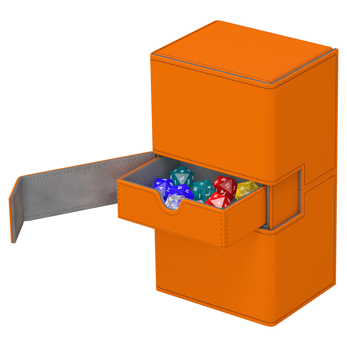 De gama alta 200 + multi-funcional caja de tarjeta de la PU juego de mesa MTG Ultraman tarjeta Bao Ke Meng Wanzhi tarjeta de almacenamiento al por mayor