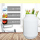 Fermentation Bucket Plastic Bucket Big Bucket Industrial Chemical Bucket Sealed Bucket Bucket Large Storage Bucket Enzyme Wholesale