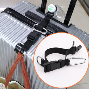 Openable Hanging Buckle Luggage Strap Clip Tactical Carabiner Multi-Functional Aluminum Alloy D-Type Suitcase External Hook