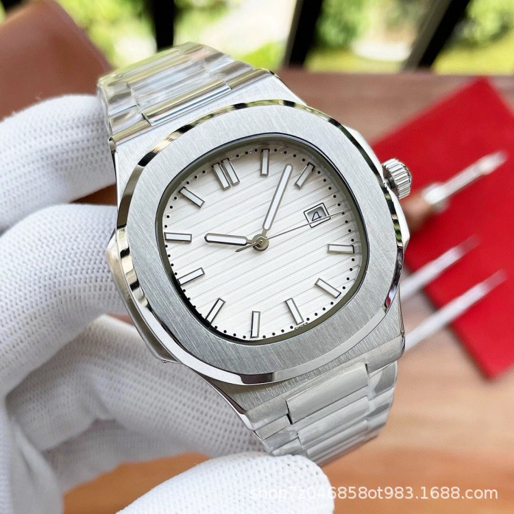 国境を越えたオウム5711腕時計鋼王手雷男性全自動機械腕時計ビジネスファッション夜光卸売り