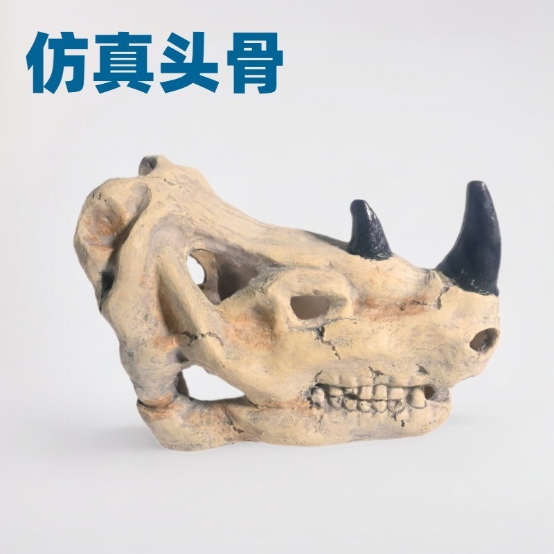 Mascotas trepadoras esquivando cuevas, acuario, simulación de paisajismo, grifo, huesos fósiles, peces y camarones, casa esquivando, decoración de acuarios, artesanías