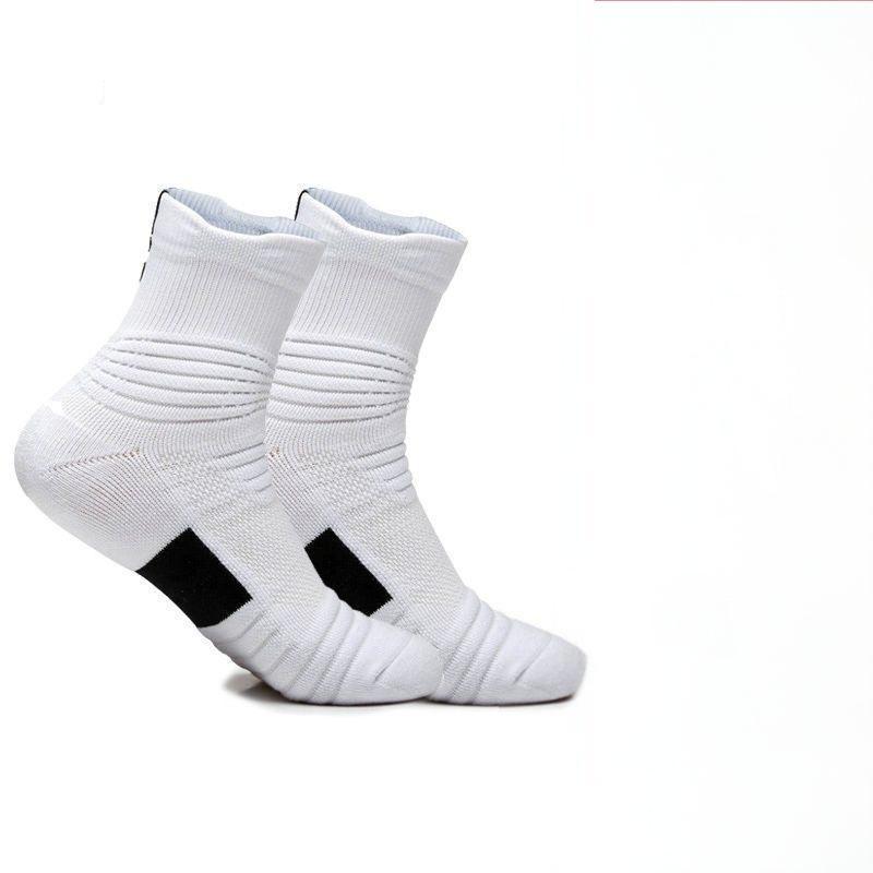 Calcetines de fútbol de baloncesto toalla de élite deportiva al aire libre profesional para hombres y mujeres en el tubo medio para aumentar el grosor antideslizante al por mayor