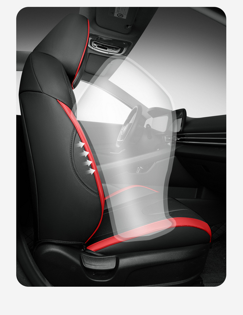 Beijing Hyundai Elantra Special Seat Cover Fully Encloses Car Cushion Four Seasons Open Ventilated Leather Car Seat Cover Cushion