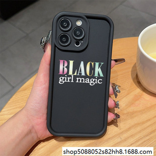 Creative and Simple English Suitable for Iphonexs/Xr Apple 11/12/13/14/15/16Promax Mobile Phone Case