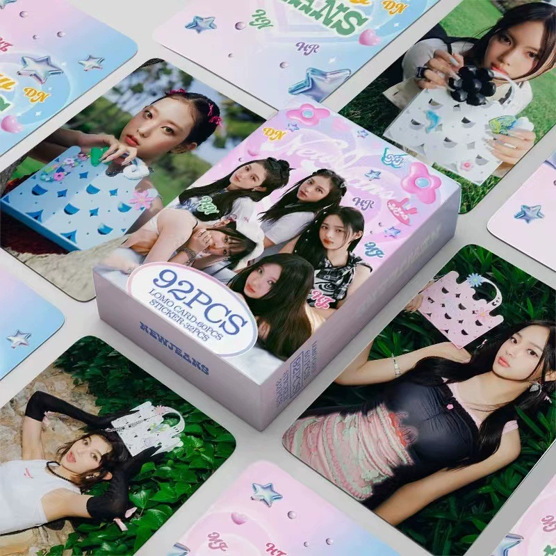 Spot 92 Newjeans Favorites Card Jin Yichi Hanni Li Huiren Star Lomo Card