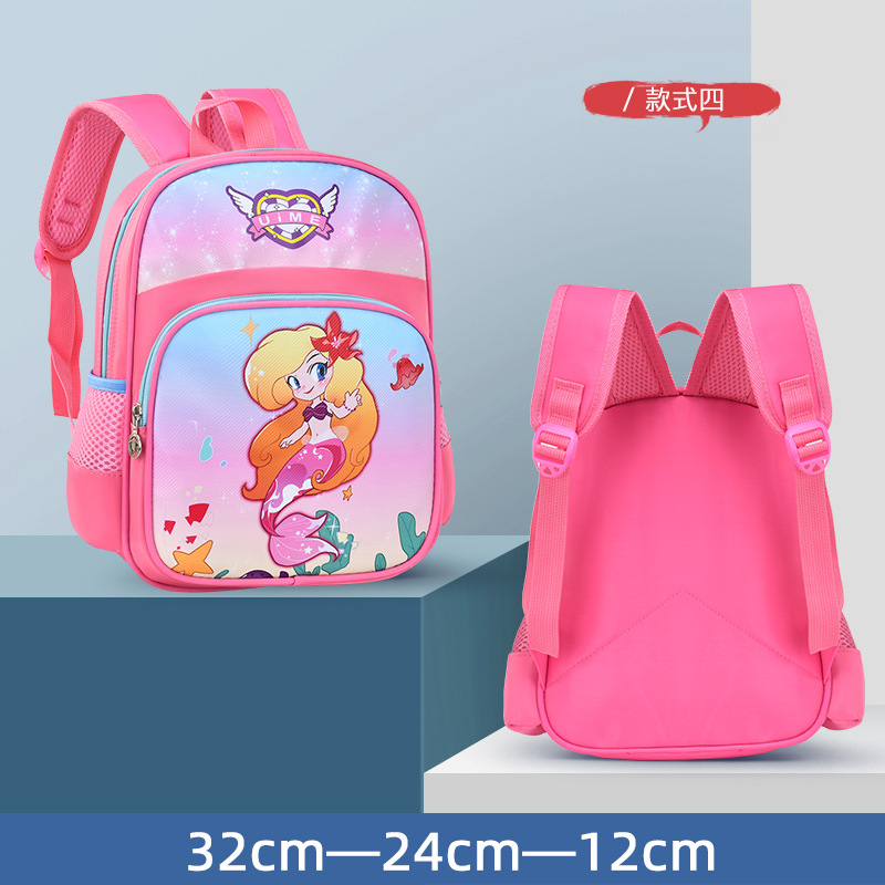 UIME kindergarten niños y niñas 3 años de edad almohadilla de hombro alivio de Carga Protección de la columna vertebral LOGO mochila para niños mochila de dibujos animados lindo en stock