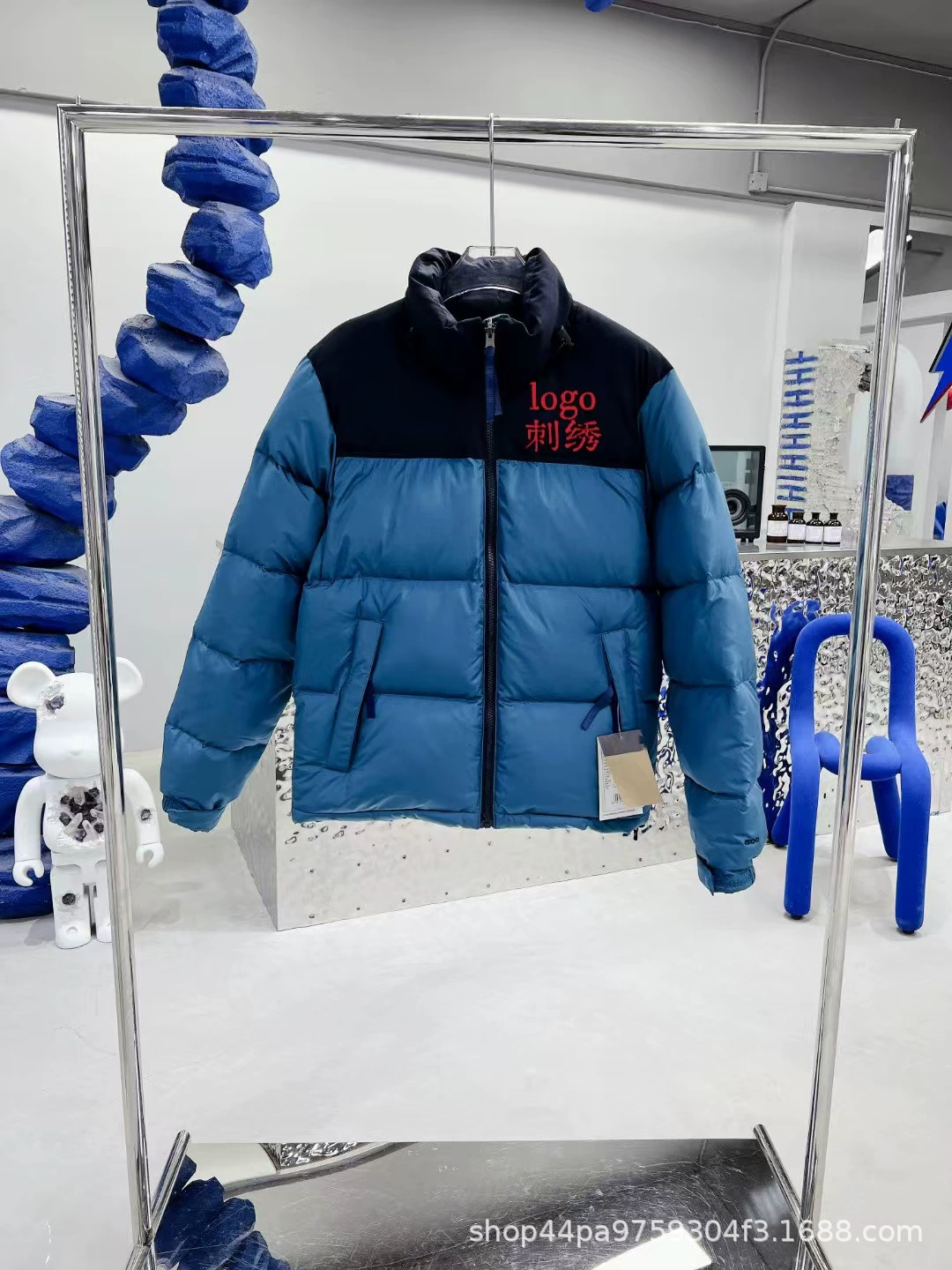 Американская версия Putian North Face 1996 пуховик TNF, ветрозащитный и водонепроницаемый, особо тёплый, наполнитель 700, мужской/женский парный стиль, «хлебная» куртка, гусиный пух