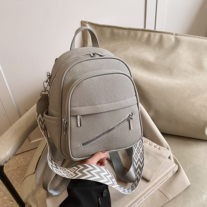 2025 mochila coreana nueva mochila de moda casual para mujeres multifuncional de gran capacidad bolsa de moda al por mayor