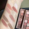 Eyeshadow palette, matte eye shadow contains rose, with little bears, earth tones