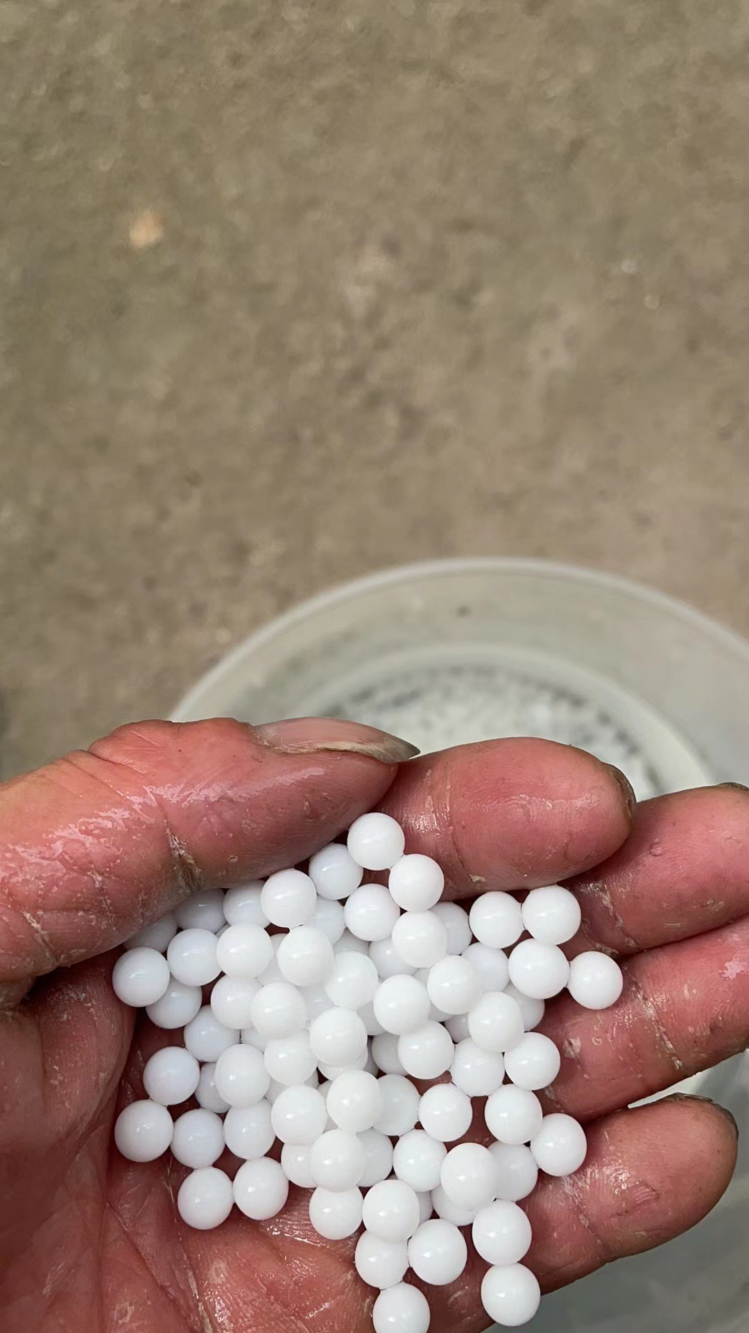 �ݺ�7-8MM��ɫ��ɫ��ɫĥɰ͸�����Ӳ�������ʵ��ˮ������ˮ��