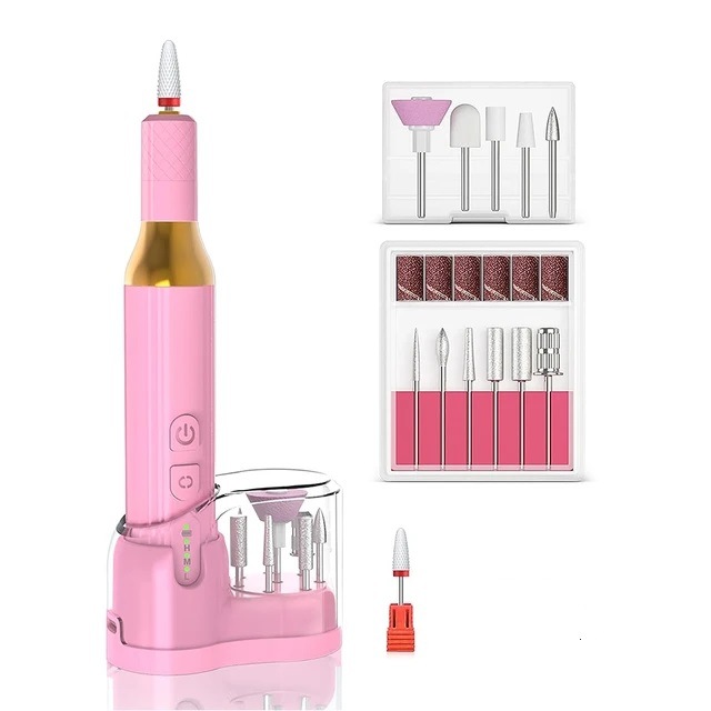 2024 nueva máquina pulidora de uñas removedor de uñas eléctrico esmalte de uñas manicura pulido herramientas de uñas exfoliantes