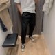 Japanese Single Men's Casual Pants Cropped Pants Commuter Smart Pants High Stretch Casual Pants Slimming Business 463930